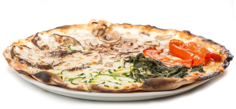 pizza vegetariana, verdure, pizza, ristoranti dir oma, mangiare a roma, pizzerie di roma, pizzeria di roma