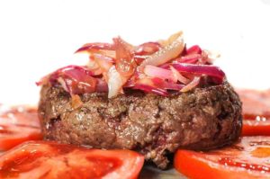 Hamburger con haché di Bue